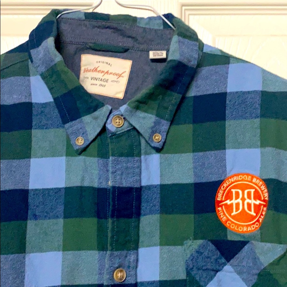 Breckenridge Brewery Weatherproof Vintage Flannel